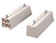 Support au sol en PVC rigide